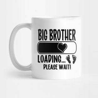 Big Brother Loading (black text) Mug